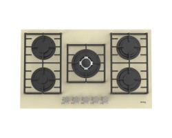 Газовая стеклянная варочная панель KORTING HGG 9835 CTB