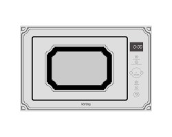 Микроволновая печь KORTING KMI 825 RGW