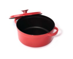 Чугунная кастрюля с крышкой KORTING Korting K 1224 R