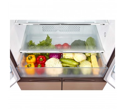 Четырехдверный холодильник KORTING KNFM 81787 GM