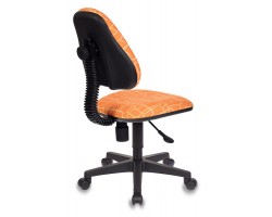 Кресло детское Бюрократ KD-4/GIRAFFE оранжевый жираф GIRAFFE-foto3