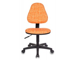 Кресло детское Бюрократ KD-4/GIRAFFE оранжевый жираф GIRAFFE