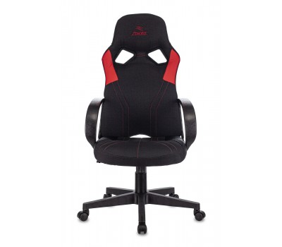 Кресло игровое Zombie RUNNER черный/красный эко.кожа крестовина пластик
