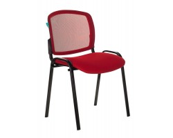 Стул Бюрократ VIKI/R/TW-97N спинка сетка TW-35N сиденье красный TW-97N