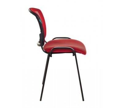 Стул Бюрократ VIKI/R/TW-97N спинка сетка TW-35N сиденье красный TW-97N