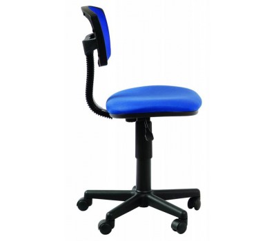 Кресло Бюрократ CH-299/BL/15-10 спинка сетка синий сиденье темно-синий 15-10