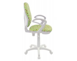 Кресло детское Бюрократ CH-W513AXN/CACTUS-GN зеленый кактусы Cactus-GN (пластик белый)-foto2