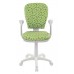 Кресло детское Бюрократ CH-W513AXN/CACTUS-GN зеленый кактусы Cactus-GN (пластик белый)