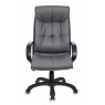 Кресло руководителя Бюрократ CH-824 серый искусственная кожа