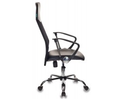 Кресло руководителя Бюрократ CH-600/OR-16 спинка сетка черный сиденье черный Or-16 искусственная кожа крестовина хром-foto2