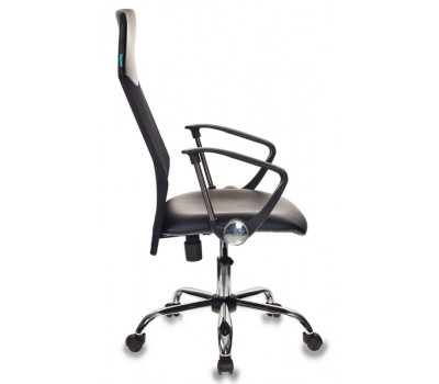 Кресло руководителя Бюрократ CH-600/OR-16 спинка сетка черный сиденье черный Or-16 искусственная кожа крестовина хром