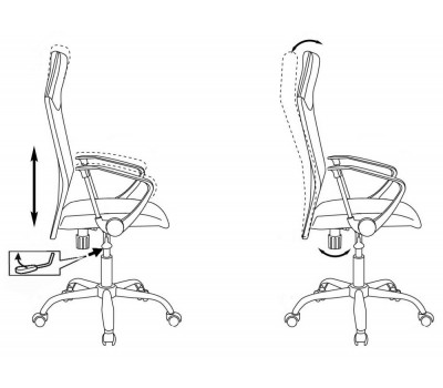 Кресло руководителя Бюрократ CH-600/OR-16 спинка сетка черный сиденье черный Or-16 искусственная кожа крестовина хром