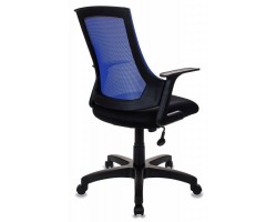 Кресло Бюрократ CH-500 спинка сетка синий сиденье черный TW-11 сетка/ткань-foto3