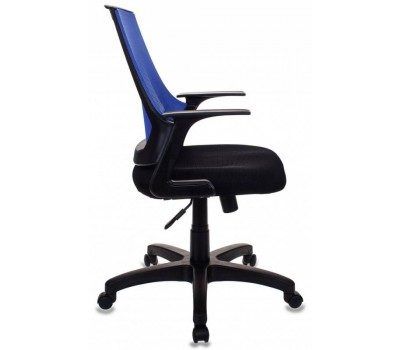 Кресло Бюрократ CH-500 спинка сетка синий сиденье черный TW-11 сетка/ткань