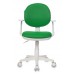 Кресло детское Бюрократ CH-W356/GREEN зеленый V398-42 (пластик белый)