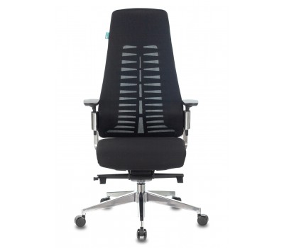 Кресло руководителя Бюрократ _DALI/BLACK черный крестовина алюминий