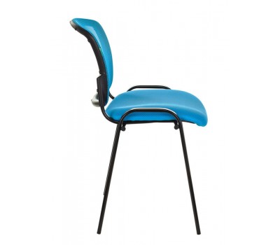 Стул Бюрократ VIKI/LB/TW-55 спинка сетка TW-31 сиденье голубой TW-55