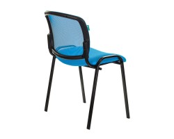 Стул Бюрократ VIKI/LB/TW-55 спинка сетка TW-31 сиденье голубой TW-55-foto4