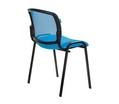 Стул Бюрократ VIKI/LB/TW-55 спинка сетка TW-31 сиденье голубой TW-55