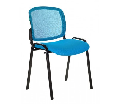 Стул Бюрократ VIKI/LB/TW-55 спинка сетка TW-31 сиденье голубой TW-55