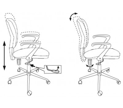 Кресло Бюрократ CH-636AXSL/GREEN зеленый BAHAMA крестовина хром