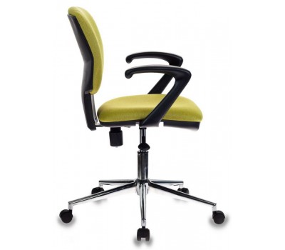 Кресло Бюрократ CH-636AXSL/GREEN зеленый BAHAMA крестовина хром