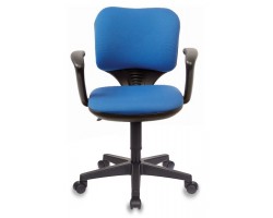 Кресло Бюрократ CH-540AXSN-LOW/26-21 низкая спинка синий 26-21