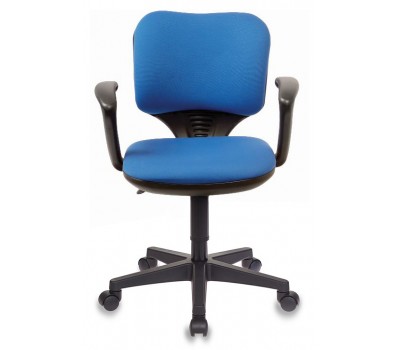 Кресло Бюрократ CH-540AXSN-LOW/26-21 низкая спинка синий 26-21