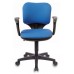 Кресло Бюрократ CH-540AXSN-LOW/26-21 низкая спинка синий 26-21