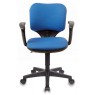 Кресло Бюрократ CH-540AXSN-LOW/26-21 низкая спинка синий 26-21