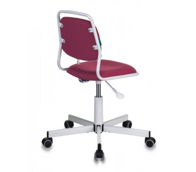 Кресло детское Бюрократ KD-1/26-31 без подлокотников розовый 26-31 крестовина металл