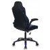 Кресло игровое Бюрократ VIKING-2/BL+BLUE черный/синий искусственная кожа