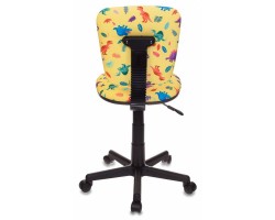 Кресло детское Бюрократ CH-204NX/DINO-Y желтый динозаврики-foto3