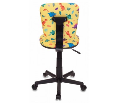 Кресло детское Бюрократ CH-204NX/DINO-Y желтый динозаврики