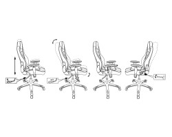 Кресло игровое Бюрократ VIKING-3/BL+BLUE черный/синий искусственная кожа-foto5