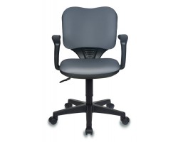 Кресло Бюрократ CH-540AXSN-LOW/26-25 низкая спинка серый 26-25