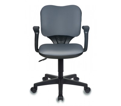 Кресло Бюрократ CH-540AXSN-LOW/26-25 низкая спинка серый 26-25