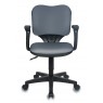 Кресло Бюрократ CH-540AXSN-LOW/26-25 низкая спинка серый 26-25