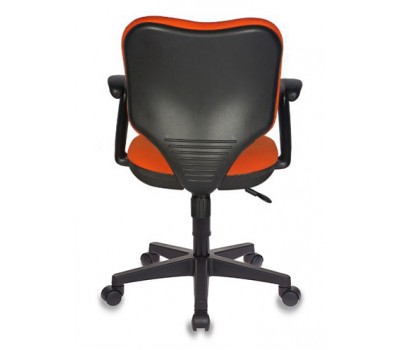 Кресло Бюрократ Ch-540AXSN-Low низкая спинка оранжевый 26-29-1
