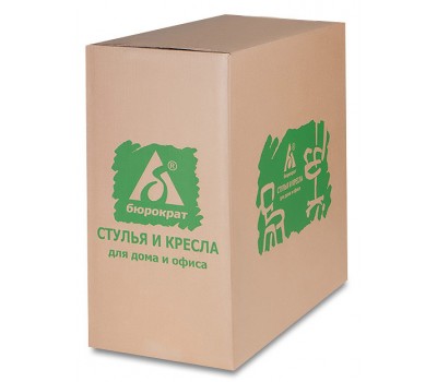 Кресло Бюрократ Ch-540AXSN-Low низкая спинка оранжевый 26-29-1