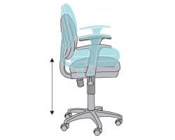 Кресло Бюрократ CH-356AXSN/G темно-серый 3C1-foto6