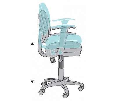 Кресло Бюрократ CH-356AXSN/G темно-серый 3C1