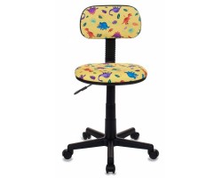 Кресло детское Бюрократ CH-201NX/DINO-Y желтый динозаврики Dino-Y