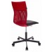 Кресло Бюрократ CH-1399/R+B спинка сетка красный сиденье черный искусственная кожа крестовина металл