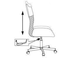 Кресло Бюрократ CH-1399/R+B спинка сетка красный сиденье черный искусственная кожа крестовина металл-foto5