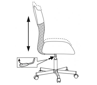 Кресло Бюрократ CH-1399/R+B спинка сетка красный сиденье черный искусственная кожа крестовина металл
