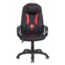 Кресло игровое Zombie Viking-8 черный/красный эко.кожа крестовина пластик