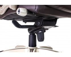 Кресло руководителя Бюрократ T-9916/BROWN коричневый рец.кожа/кожзам-foto11