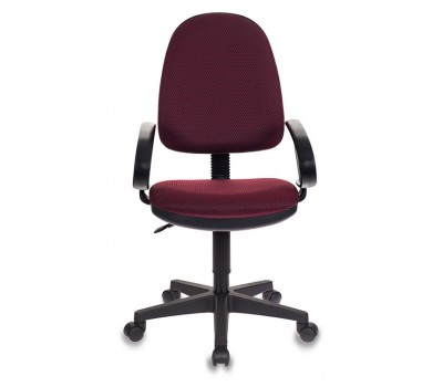 Кресло Бюрократ CH-300 бордовый JP-15-6
