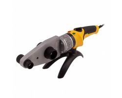 Аппарат для сварки пластиковых труб DWP-2000, Х-Pro, 2000 Вт, 300 град, комплект насадок, 20-63 мм Denzel 